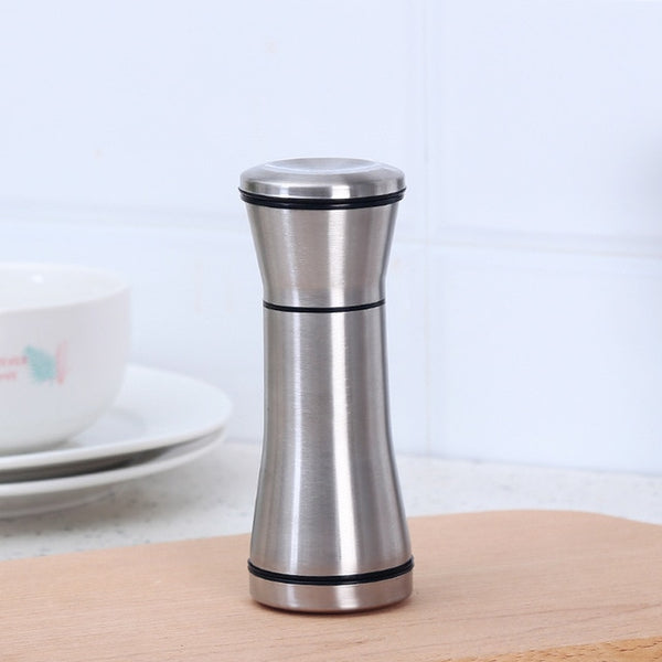 Premium Stainless Steel Pepper Mill Grinder Spice Sea Salts Pepper Grinder with Adjustable Coarseness Ceramic Rotor Pepper Mills