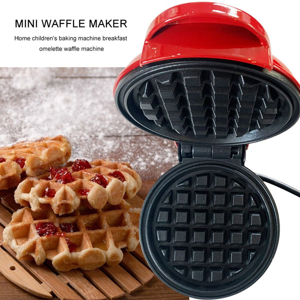 Mini electric Waffles Maker Bubble Egg Cake Oven Breakfast Waffle Machine Egg Cake Oven Pan Eggette Machine Mini Waffle Pot