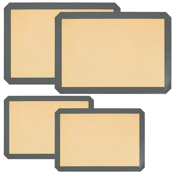 2pcs Premium Non-stick Baking Mats Food Safe Baking Mats for Bakery Shop Home Use