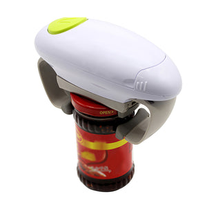 Electric Can Opener Automatic Restaurant Bottle Opener Battery Operated Handheld Jar Tin Opener Kitchen Gadgets